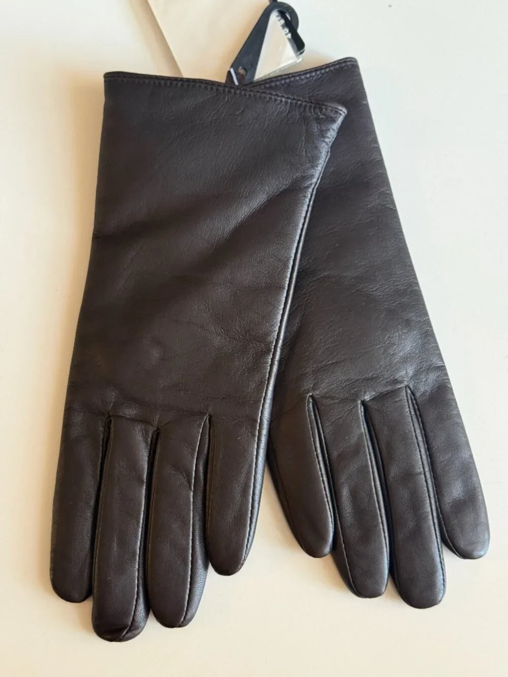 Thinsulate 40 Gram Insulated Ladies Gloves Genuine Soft Leather Brown Size L NWT